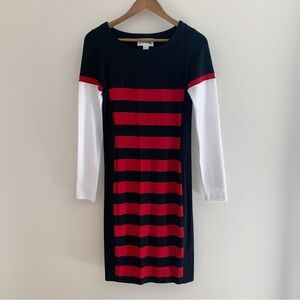 Joseph Ribkoff Striped Knit Dress